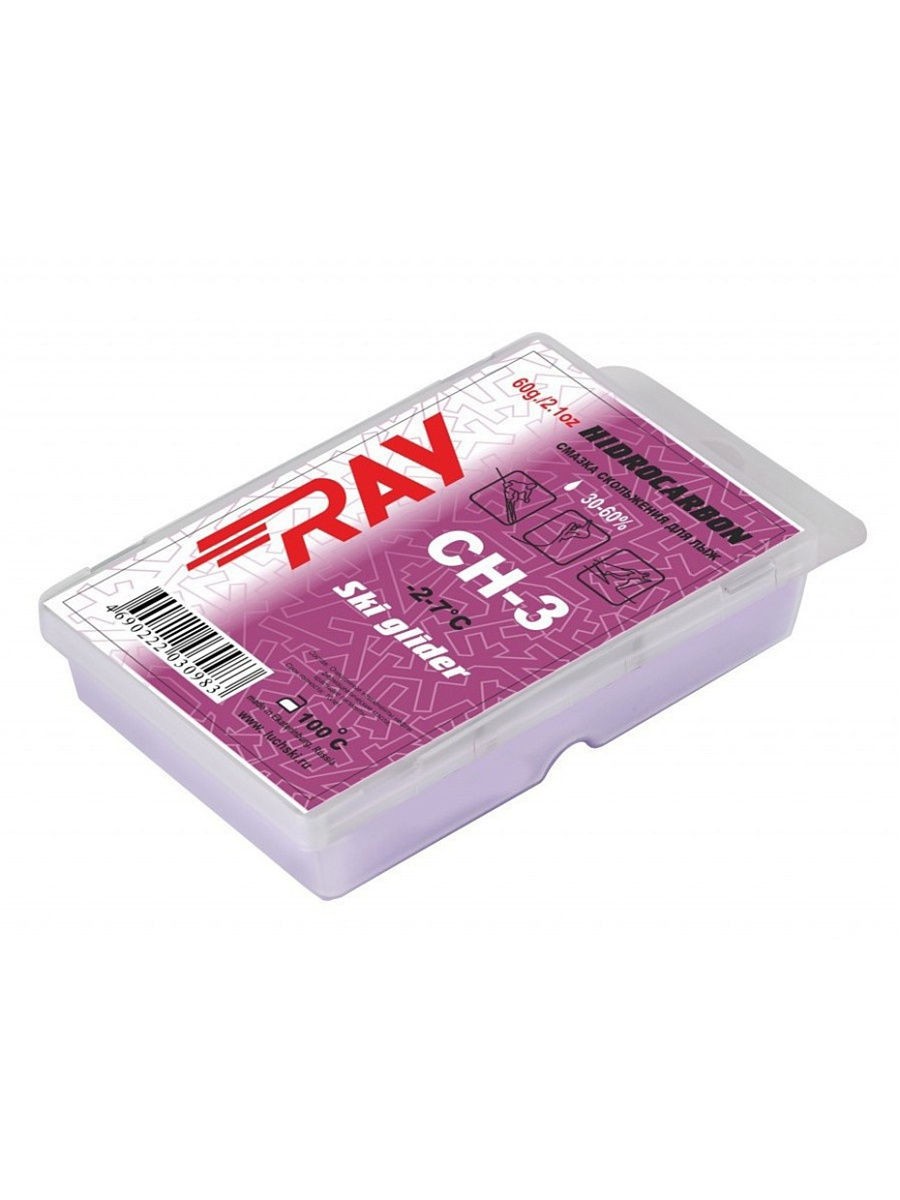 Парафин Ray CH-3 -2-7С 60гр фиолетовый Парафин Ray CH-3 -2-7С 60гр фиолетовый по низким ценам в Томске и Северске