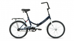 Велосипед Altair City 20 скл (2020-2021) темно-синий/белый RBKT1YF01003