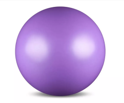 Мяч для художественной гимнастики 17 см 350г Indigo металлик сиреневый IN367