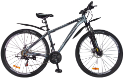 Велосипед 29" Nameless S9400D, серый, 17" (2024)