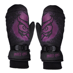 Варежки White Owl Pro mitt WMNS W113442 черный c пурпурным
