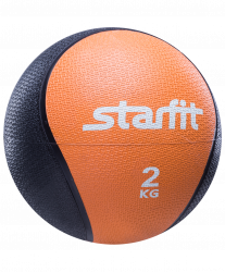 Медбол 2 кг StarFit Pro GB-702 оранжевый УТ-00007299