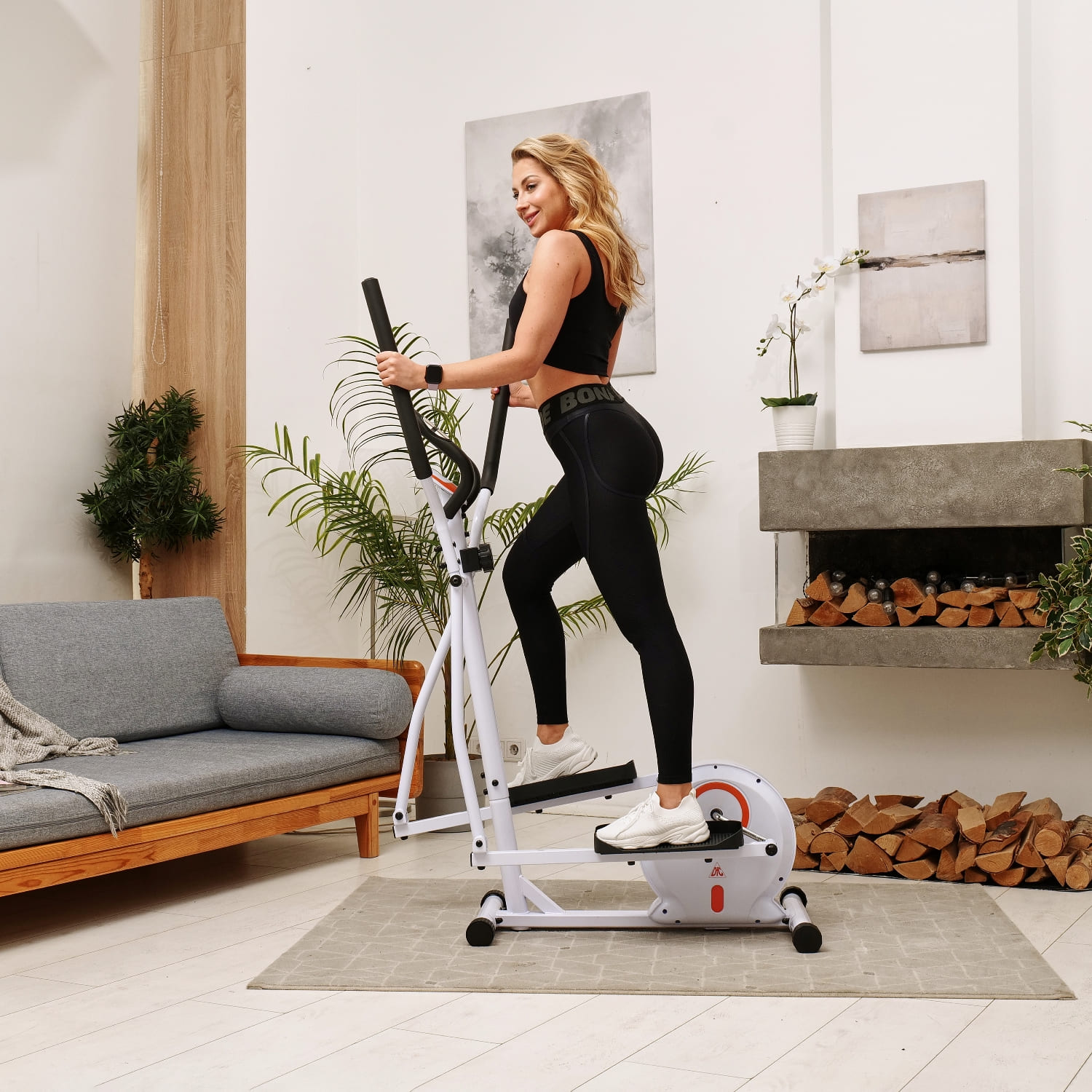  Эллиптический тренажер DFC E85001HWO по низким ценам в Томске и Северске