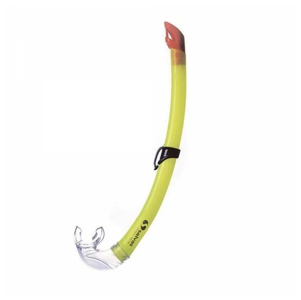Фото Трубка для плавания Salvas Flash Snorkel р.Junior желтый DA301C0GGSTS со склада магазина СпортСЕ