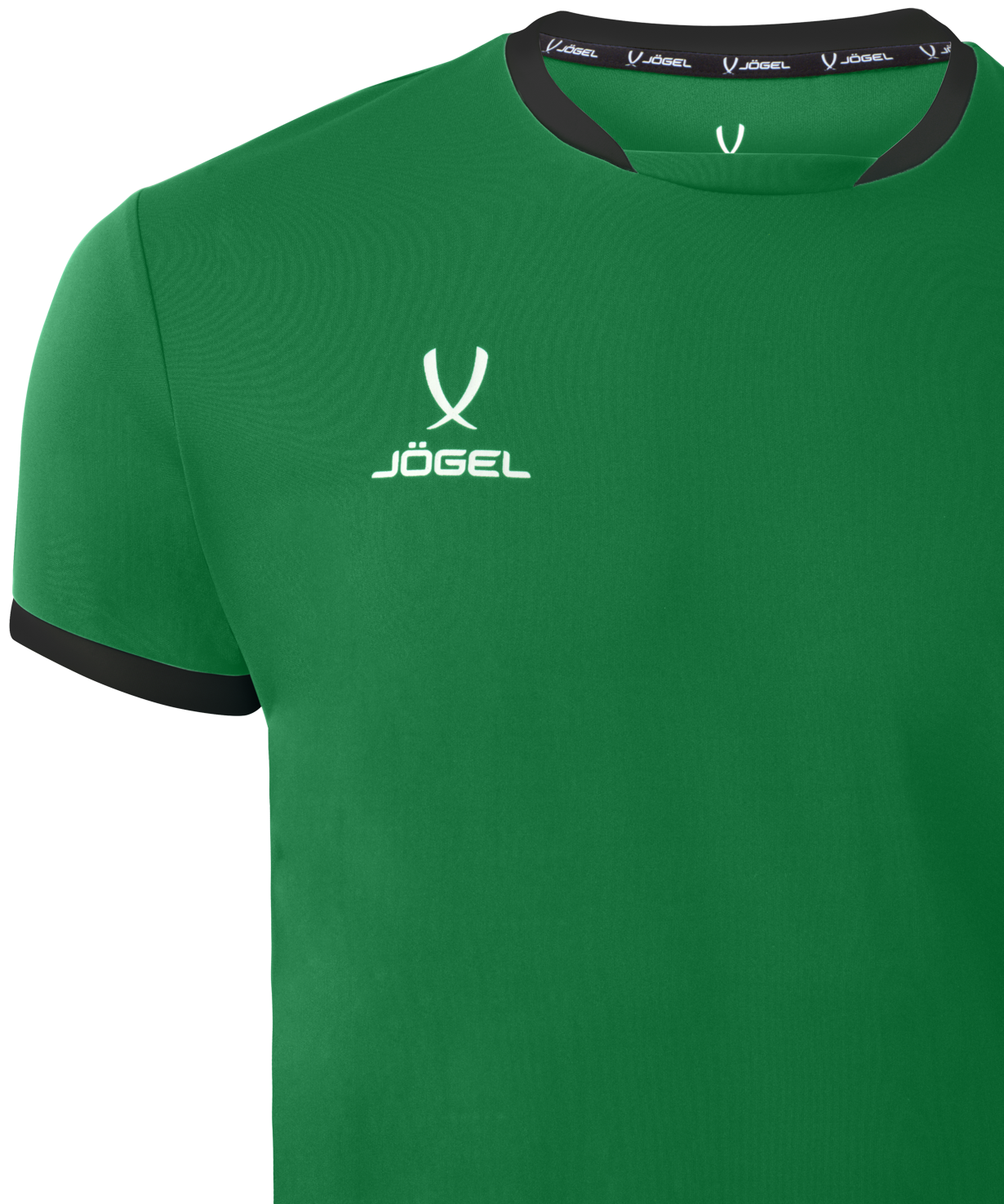  Футболка волейбольная JÖGEL CAMP, зеленый, детский по низким ценам в Томске и Северске
