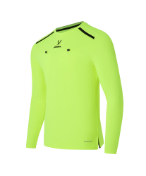 Футболка судейская с длинным рукавом DIVISION PerFormDRY Referee LS Tee, желтый неон