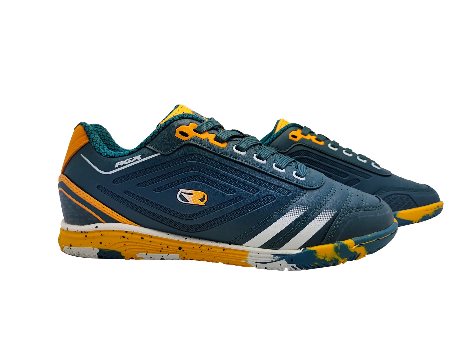  Бутсы RGX SB-ZAL-051 Blue/Orange детские по низким ценам в Томске и Северске