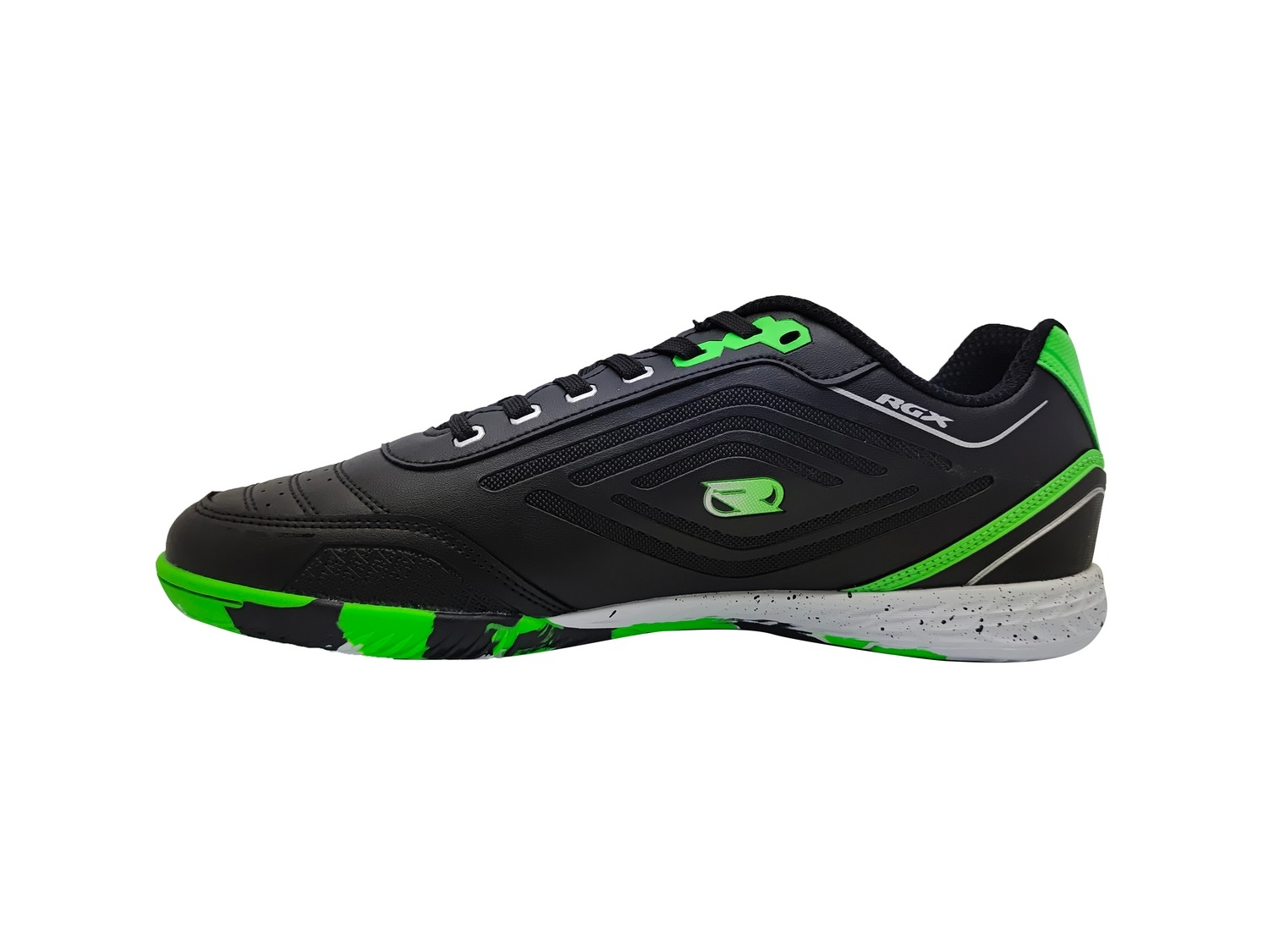  Бутсы RGX SB-M-061 Black/Green детские по низким ценам в Томске и Северске