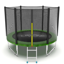 EVO JUMP External 8ft (Green) Батут с внешней сеткой и лестницей, диаметр 8ft (зеленый) EVO JUMP External 8ft (Green) Батут с внешней сеткой и лестницей, диаметр 8ft (зеленый)