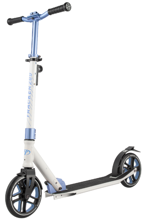  Самокат TechTeam Tracker 200 (2020) white/light blue по низким ценам в Томске и Северске