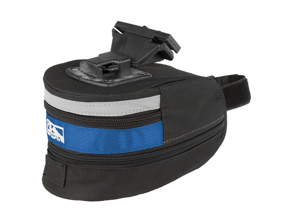  Велосумка под седло 17x8x8см с быстросъемным креплением синий по низким ценам в Томске и Северске