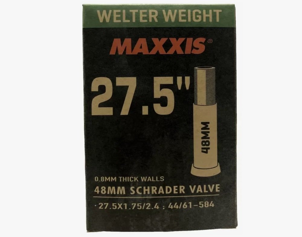 Камера 27.5" * 1.75/2.4 Maxxis Welter Weight (44/61-584) 0.8 LSV48 (B-C) EIB00139900 Камера 27.5" * 1.75/2.4 Maxxis Welter Weight (44/61-584) 0.8 LSV48 (B-C) EIB00139900 по низким ценам в Томске и Северске