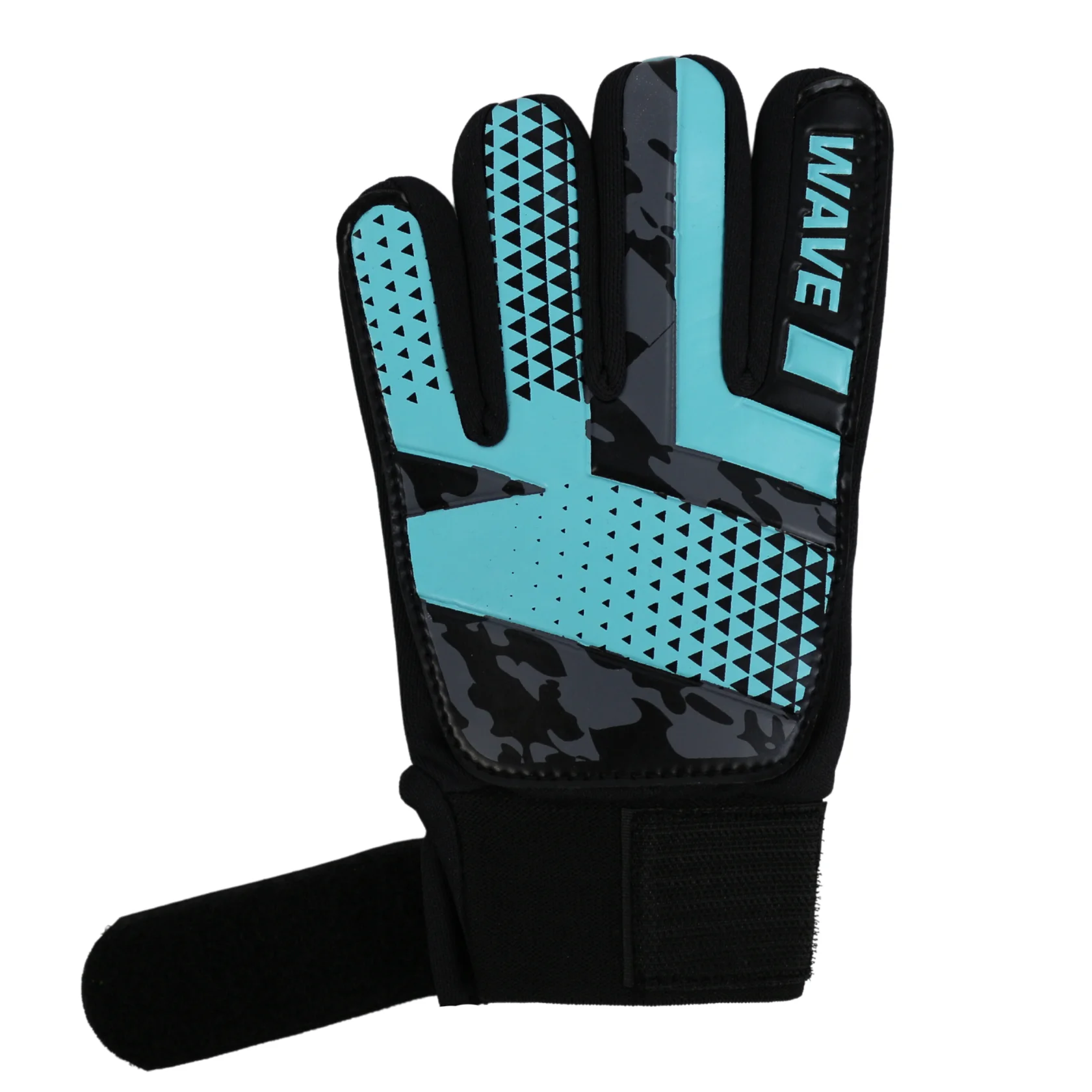  Перчатки вратарские Ingame Wave INFB-907 черно-голубой по низким ценам в Томске и Северске