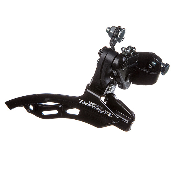  Переключатель передний Shimano TZ FD-TZ500-DS6 For 3(звезды)X7/6 нижн. хомут,верх тяга, 28.6мм Band по низким ценам в Томске и Северске