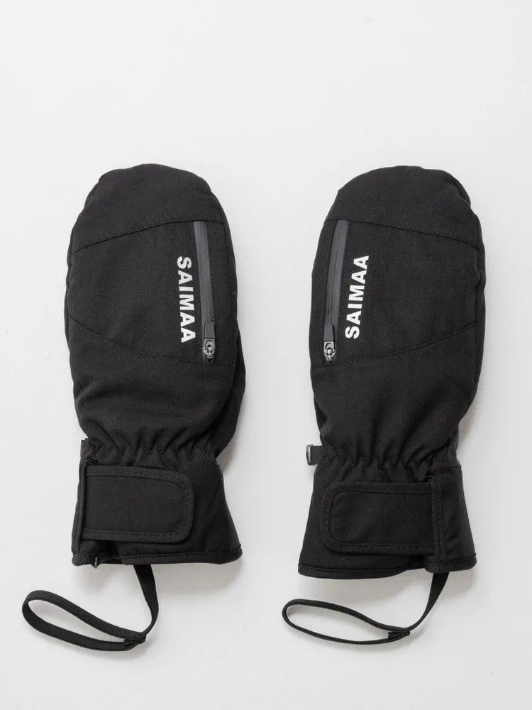  Варежки Saimaa горнолыжные унисекс GLO-46 чёрный по низким ценам в Томске и Северске