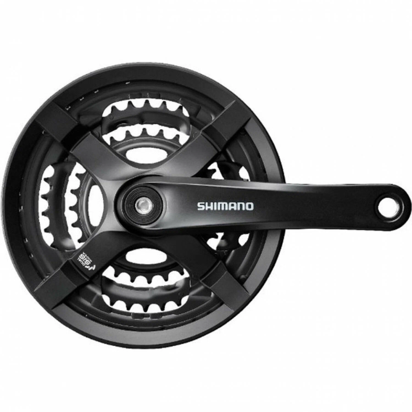 Система Shimano TY501 175мм Квадрат 42/34/24 6/7/8ск. EFCTY501E244CLB черный, Филиппины Система Shimano TY501 175мм Квадрат 42/34/24 6/7/8ск. EFCTY501E244CLB черный, Филиппины по низким ценам в Томске и Северске