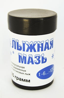  Мазь лыжная Gekars (-6 -12) 35гр. баночка по низким ценам в Томске и Северске