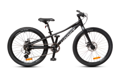 Велосипед подростковый HORST Fox 2024 Чёрно-серый