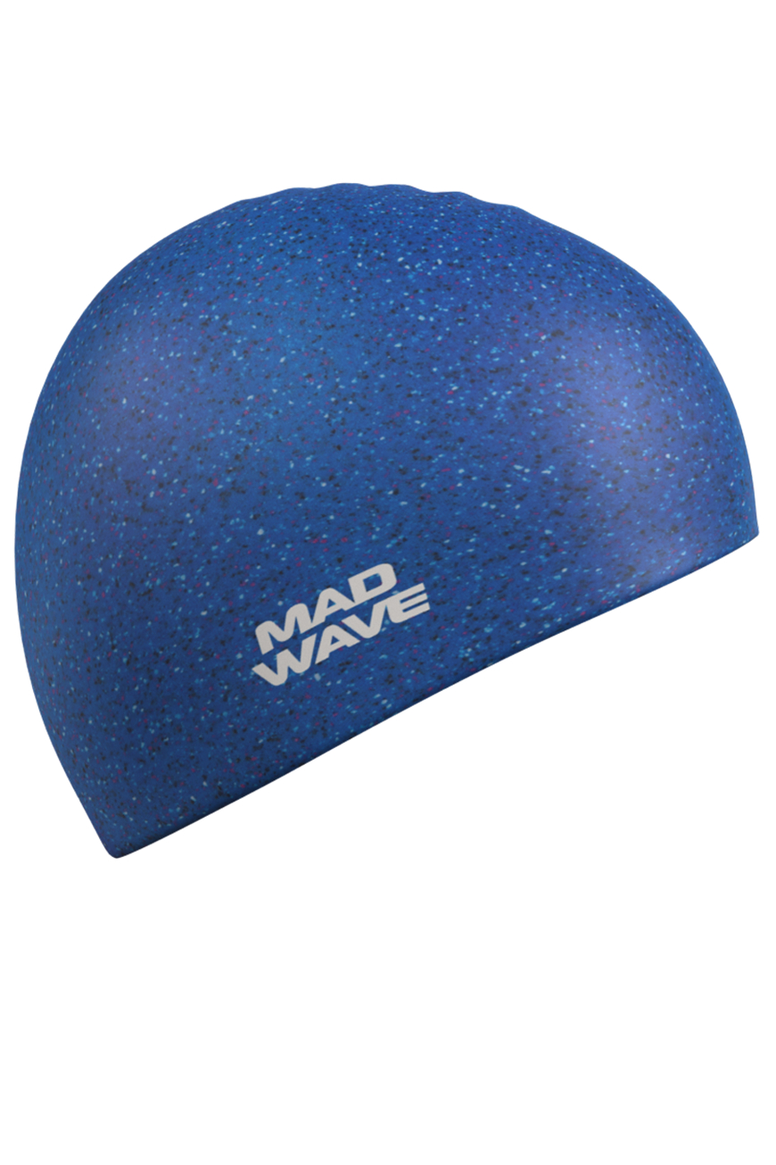  Шапочка для плавания Mad Wave Recycled blue по низким ценам в Томске и Северске