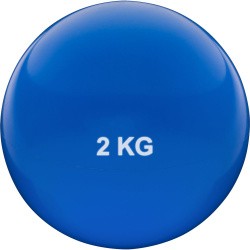 Медбол 2 кг HKTB9011-2 d-13см ПВХ/песок синий 10016830