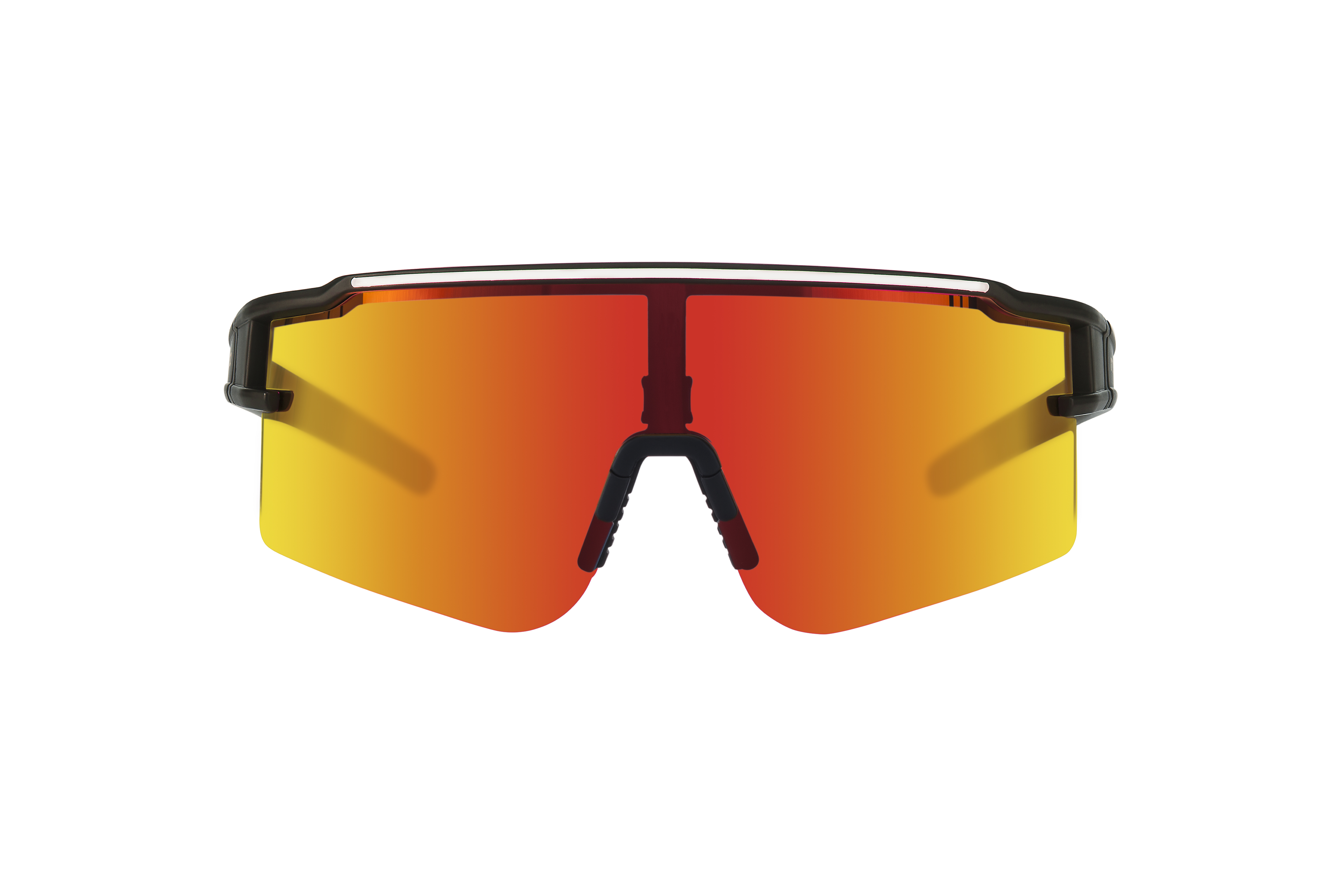  Очки велосипедные Indigo Sun с поляризационными линзами, черно-оранжевый по низким ценам в Томске и Северске