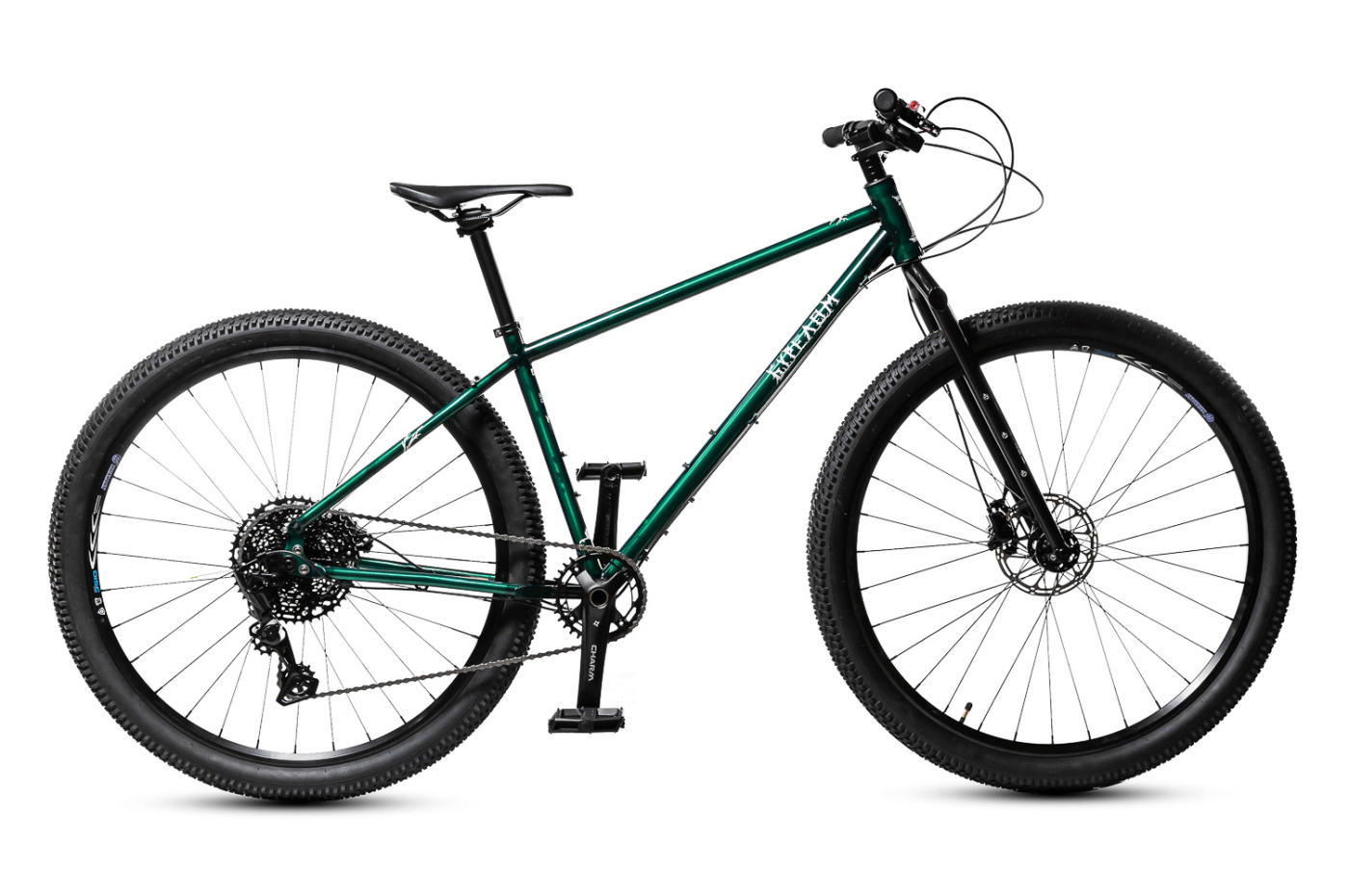  Велосипед TSB Бурелом 29 2026 Зелёный лак по низким ценам в Томске и Северске