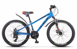 Велосипед Stels Navigator-400 MD 24" (2019) синий/красный F010