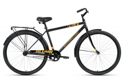Велосипед Altair City 28 high (2022) темно-серый/оранжевый
