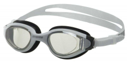 Очки для плавания Atemi N9303M силикон бело-черные