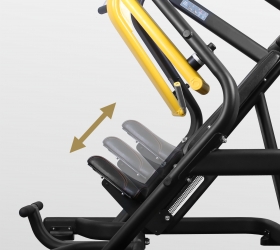 BRONZE GYM PL-1708 Жим от груди широким хватом