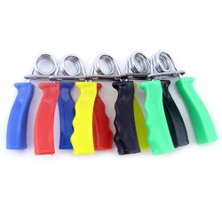 Эспандер кистевой B23635-4 хромированный металл, ручки ПВХ желтые