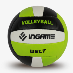 Мяч волейбольный Ingame Belt ING-098 черно-зеленый