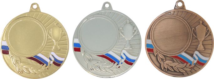  Медаль MD544 Rus d-50 мм по низким ценам в Томске и Северске