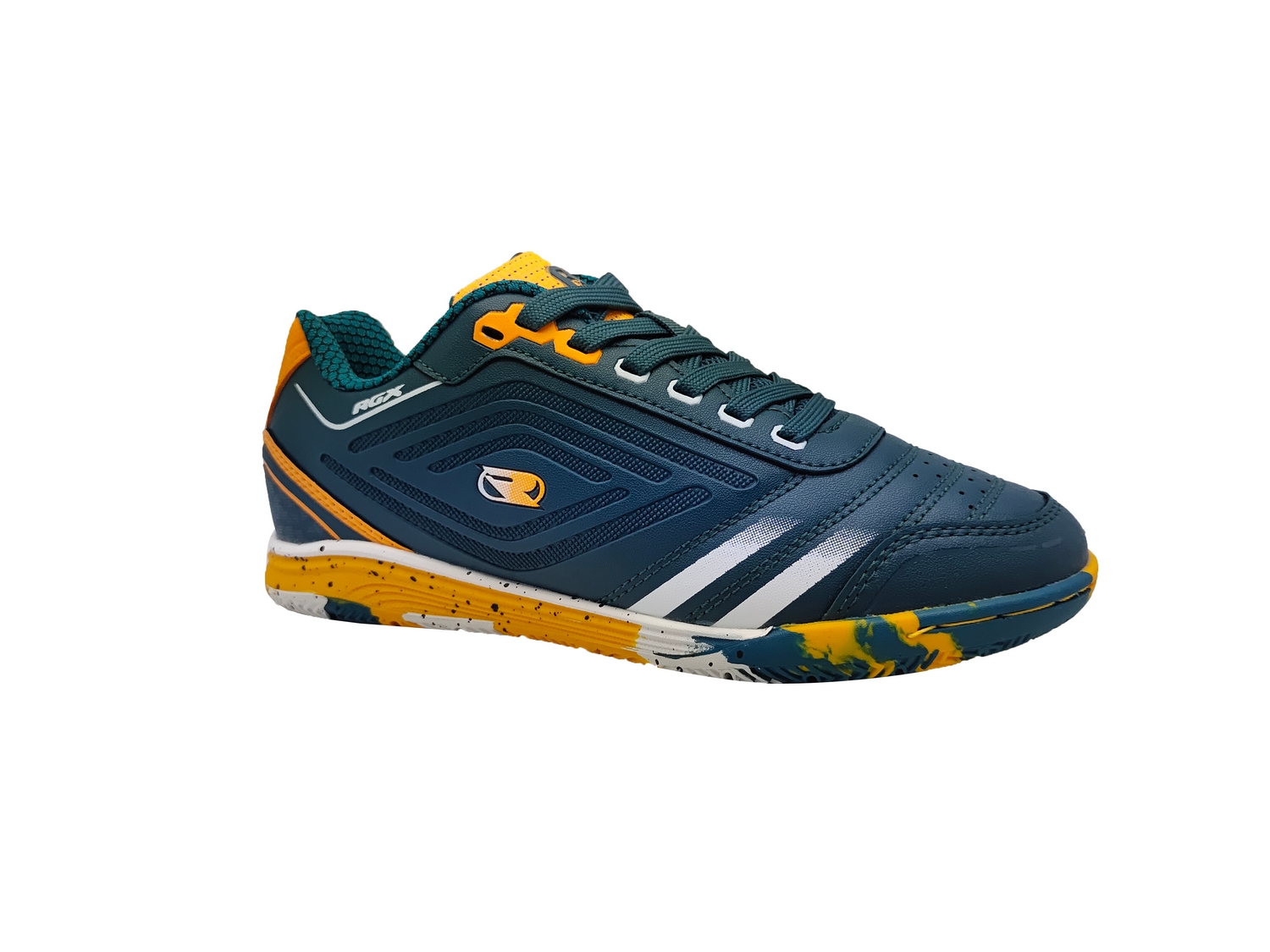  Бутсы RGX SB-ZAL-051 Blue/Orange детские по низким ценам в Томске и Северске