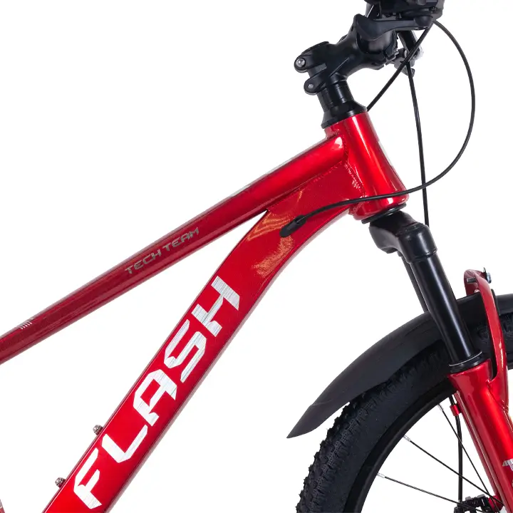 Велосипед TechTeam Flash 22" (2024) красный хамелеон Велосипед TechTeam Flash 22" (2024) красный хамелеон по низким ценам в Томске и Северске