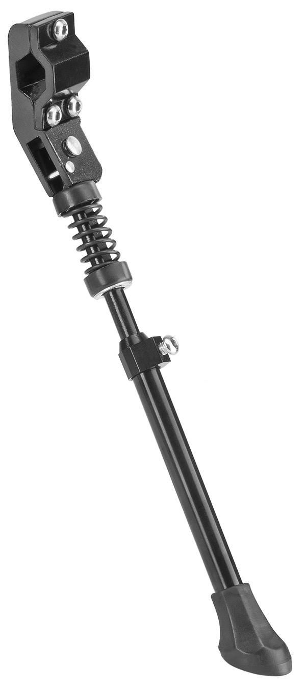 Подножка 20"-28" BLF-F2 крепление на 1 перо задней вилки, телескопическая, алюминиевая чёрная 390051 Фото Подножка 20"-28" BLF-F2 крепление на 1 перо задней вилки, телескопическая, алюминиевая чёрная 390051 со склада магазина СпортСЕ