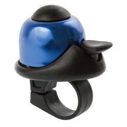 Звонок M-Wave Bella Design mini d-36 мм пластик/алюминий голубой 420144