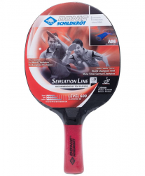 Ракетка для настольного тенниса Donic-Schildkröt Sensation Line Level 600 УТ-00016059