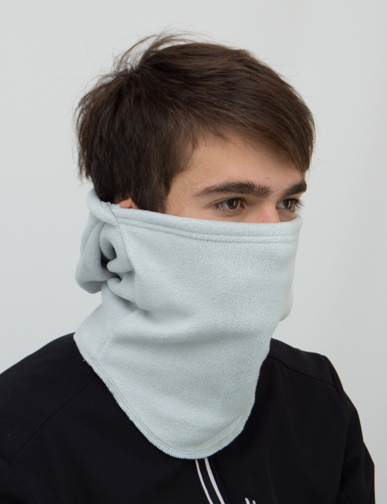  Маска ветрозащитная (шлем) флис XL серый по низким ценам в Томске и Северске