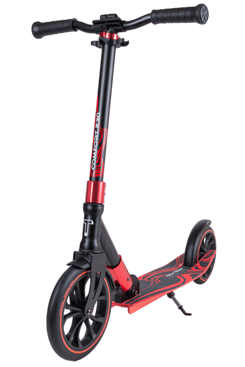  Самокат TechTeam Comfort 230R (2022) black/red по низким ценам в Томске и Северске