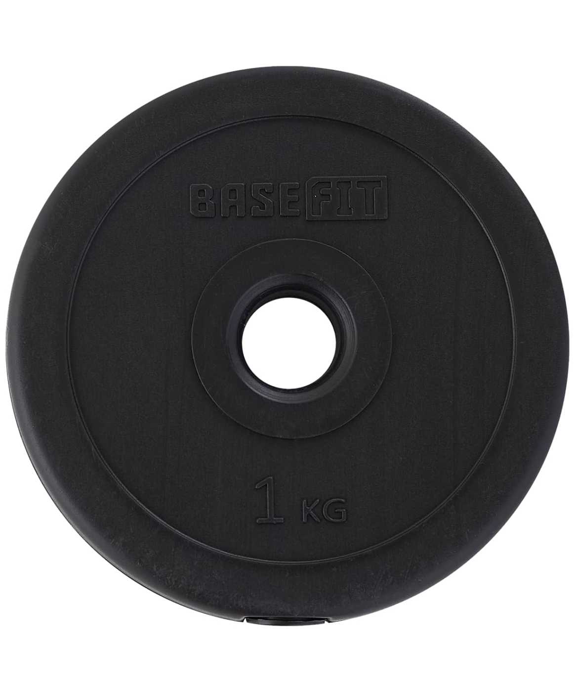  Диск d 26 BaseFit/StarFit BB-203 черный пластиковый 1кг по низким ценам в Томске и Северске