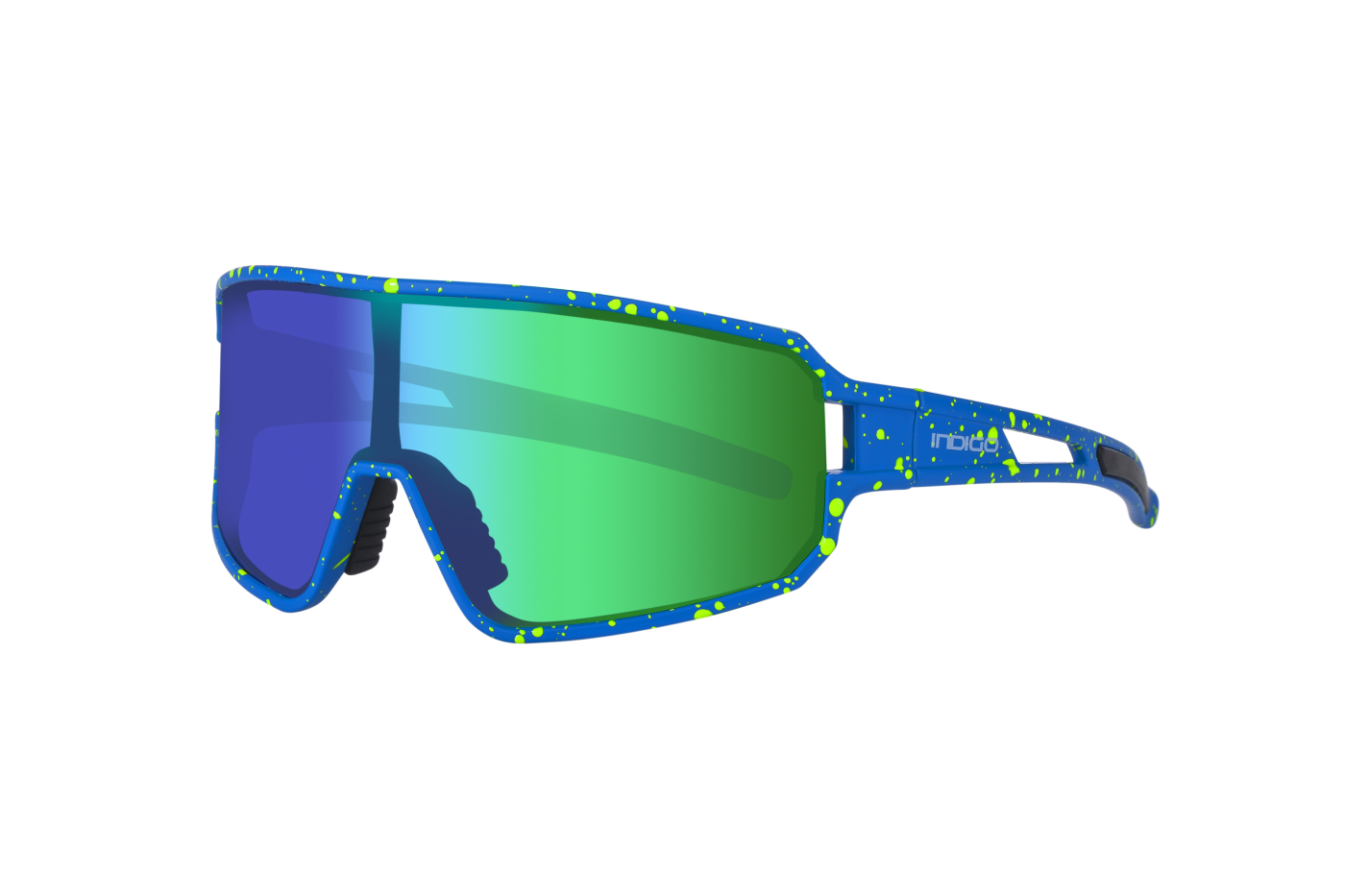  Очки велосипедные Indigo Speed с поляризационными линзами, синий по низким ценам в Томске и Северске
