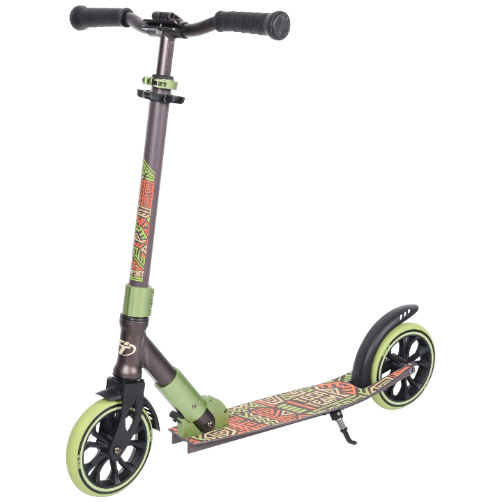 Самокат TechTeam Comfort 180R (2021) brown/green Самокат TechTeam Comfort 180R (2021) brown/green по низким ценам в Томске и Северске