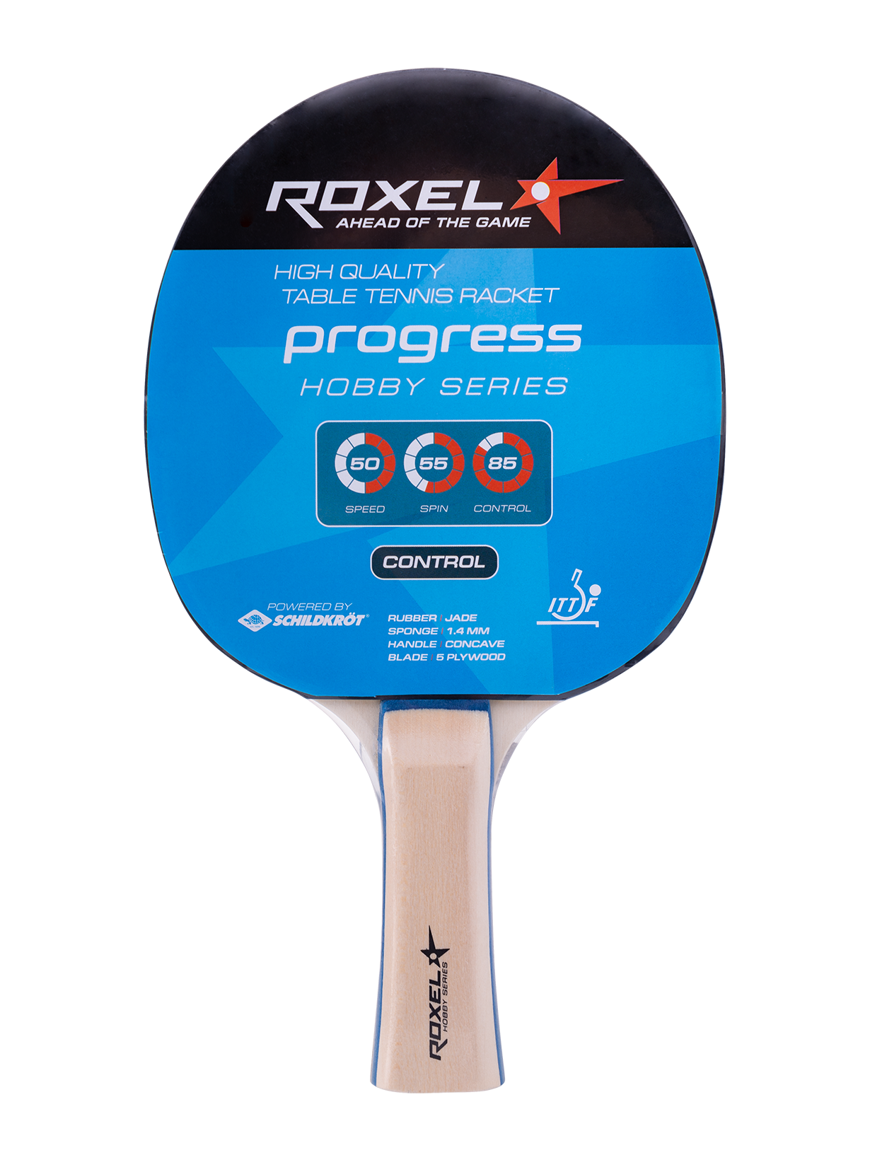  Набор для настольного тенниса Roxel Hobby Progress (2 ракетки + 3 мяча + сетка) по низким ценам в Томске и Северске