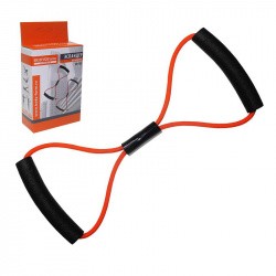 Эспандер восьмерка BodyForm (с мягкой ручкой) 140-150/3кг