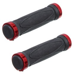 Грипсы STG HL-G202 130 мм черно-красные Х68693