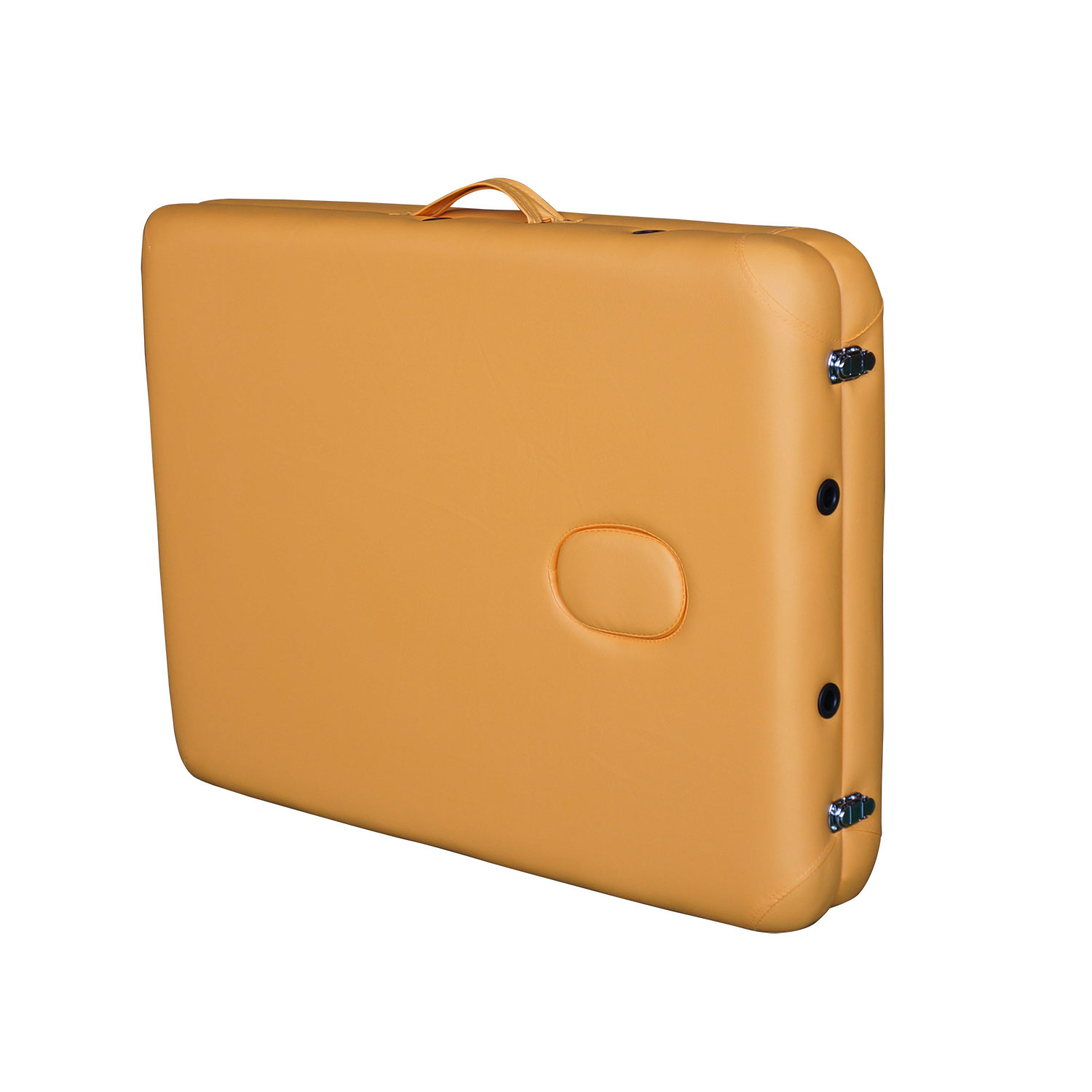  Массажный стол DFC NIRVANA, Elegant LUXE, 186х70х4 см, алюм. ножки, цвет горчичный (Mustard) TS2010_M по низким ценам в Томске и Северске