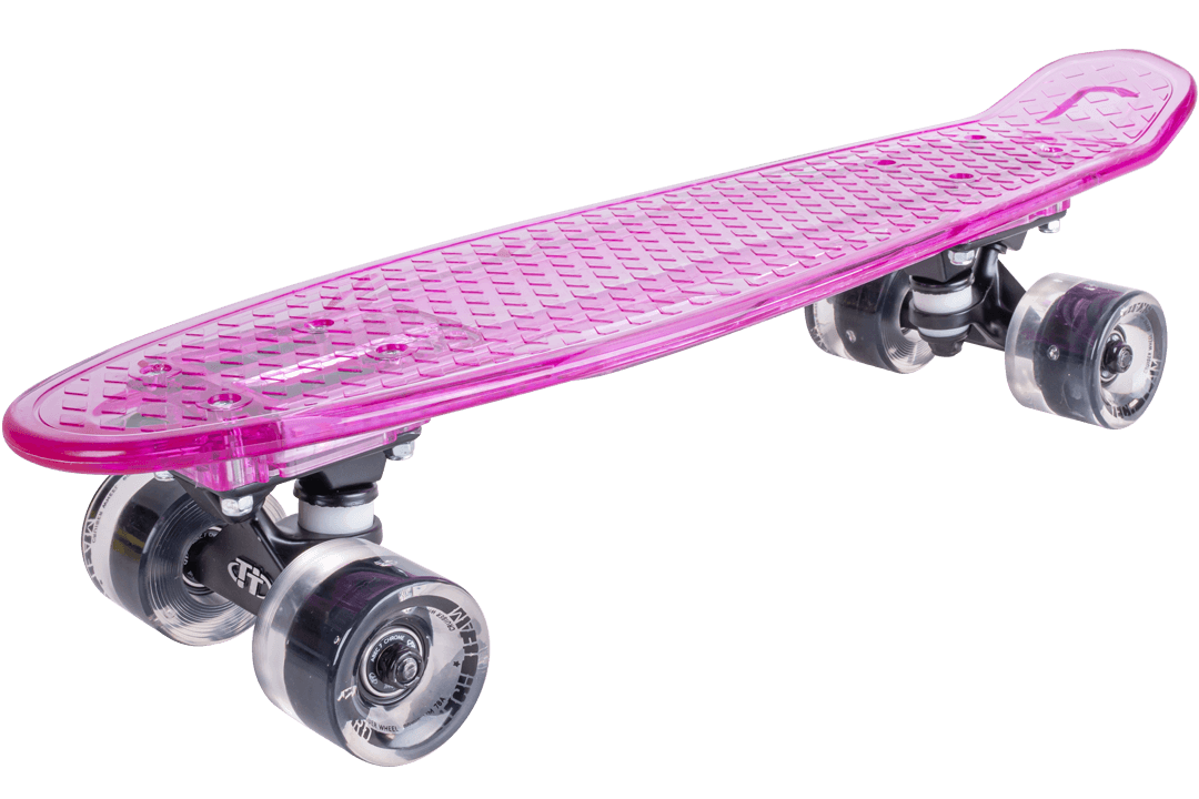Скейтборд TechTeam пластиковый Transparent 22 light pink Скейтборд TechTeam пластиковый Transparent 22 light pink по низким ценам в Томске и Северске