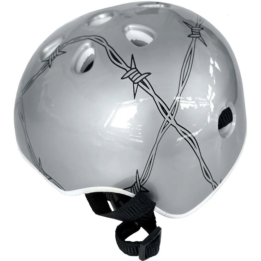 Фото Шлем D26052-14 7 отверстий на застежке металик с рисунком 10017102 со склада магазина СпортСЕ
