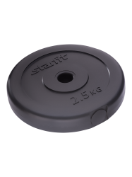 Диск d 26 StarFit BB-203 черный пластиковый 2.5кг УТ-00007181